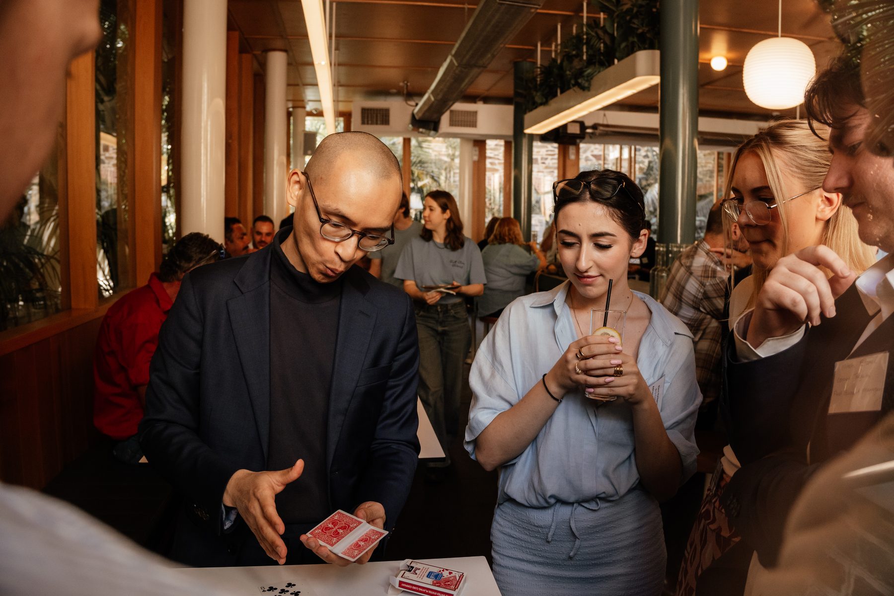 Magic at a private celebration